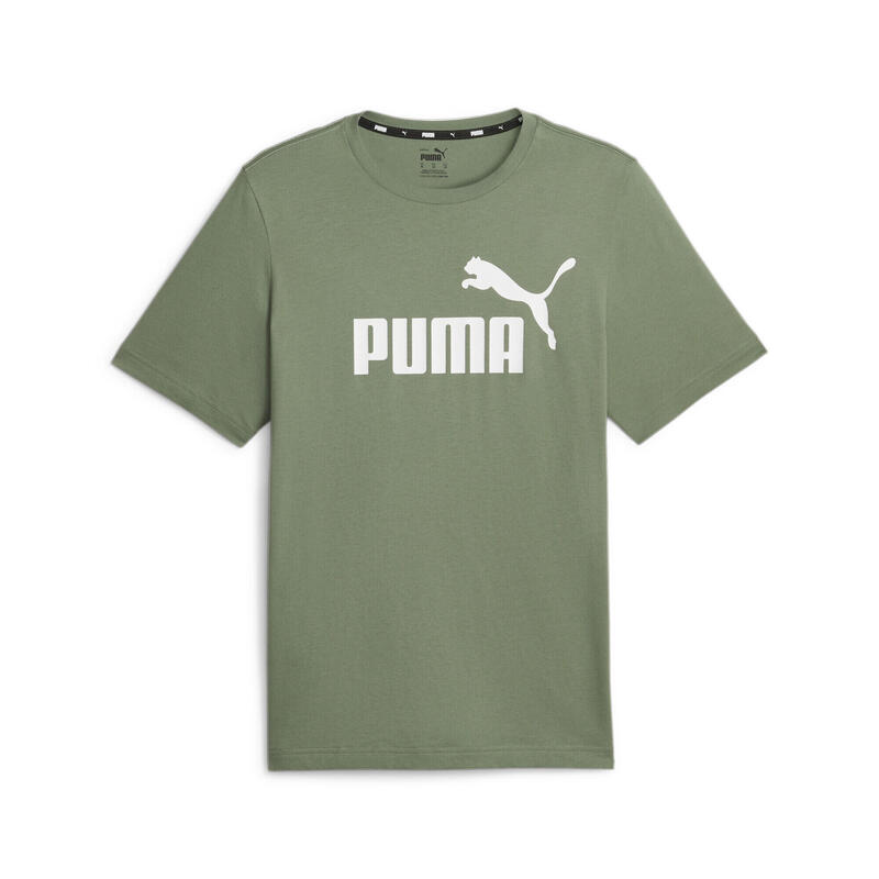 Essentials Logo T-Shirt Erwachsene PUMA Eucalyptus Green