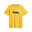 Essentials+ T-shirt met 2-kleuren-logo heren PUMA Yellow Sizzle