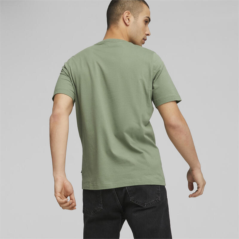 Essentials Logo T-Shirt Erwachsene PUMA Eucalyptus Green