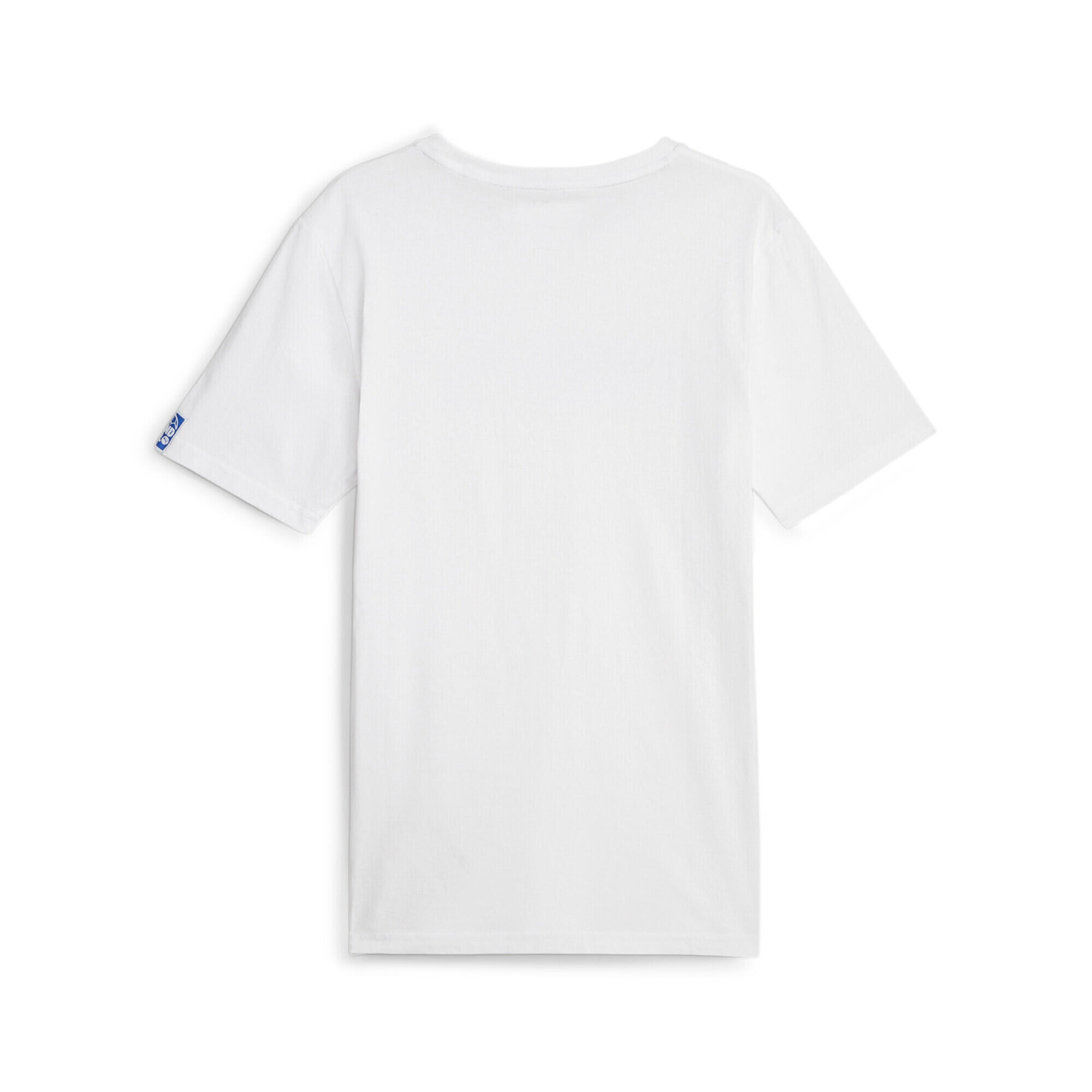 T-shirt de handball PUMA White Silver Sky Blue 5/5