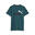 Essentials+ T-shirt met tweekleurig logo voor jongeren PUMA Malachite Green