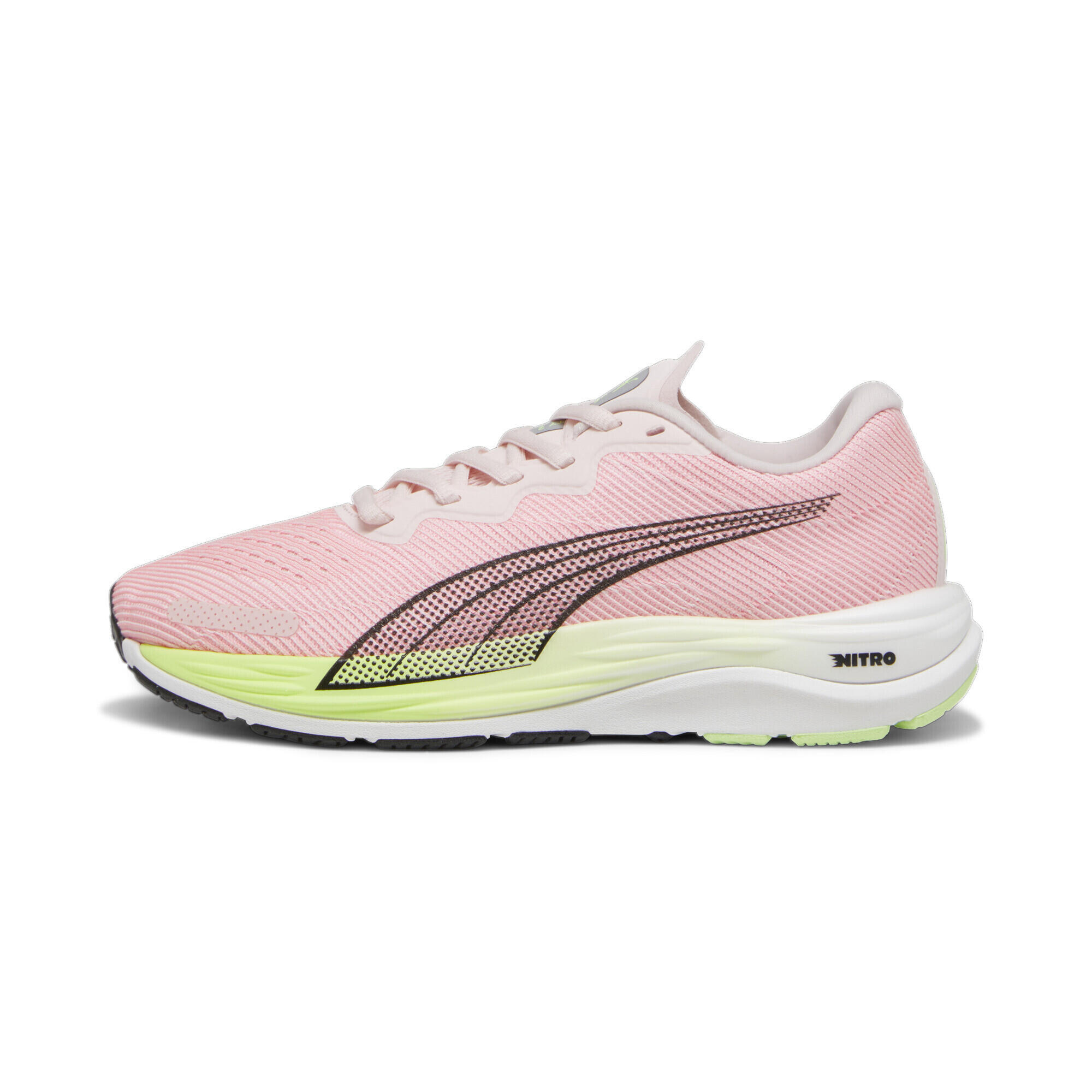 Chaussures de running Velocity Nitro 2 Femme PUMA Frosty Pink Speed Green 5/7