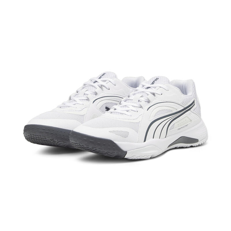 Solarstrike II indoorsportschoenen PUMA White Shadow Gray