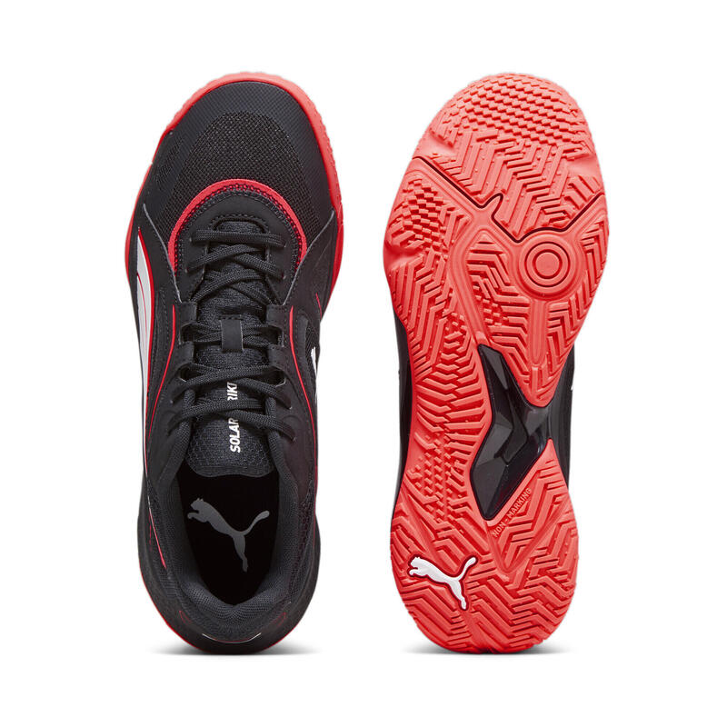 Solarstrike II indoorsportschoenen PUMA Black Fire Orchid White Red