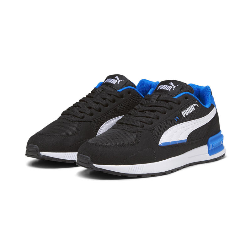 Scarpe da ginnastica Graviton Youth PUMA Black White Racing Blue Scarpe da ginnastica Graviton Youth PUMA Black White Racing Blue