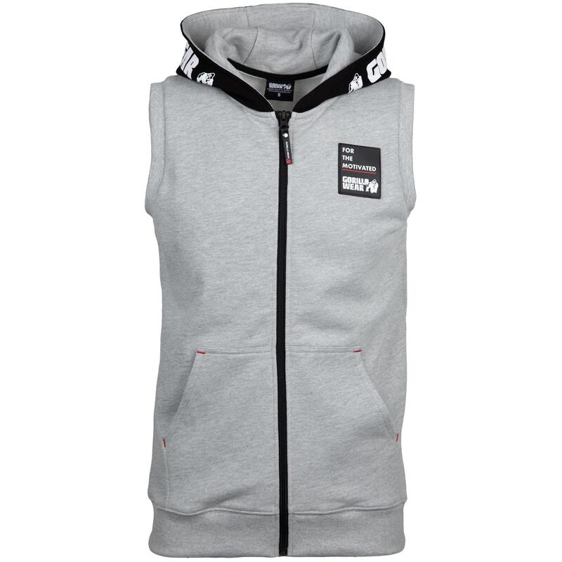 Sweat à capuche zippé Milwaukee - Gris