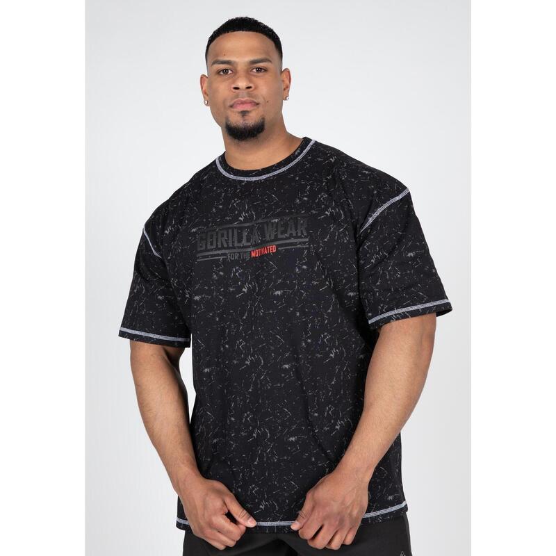 Saginaw Oversize T-Shirt Washed Black