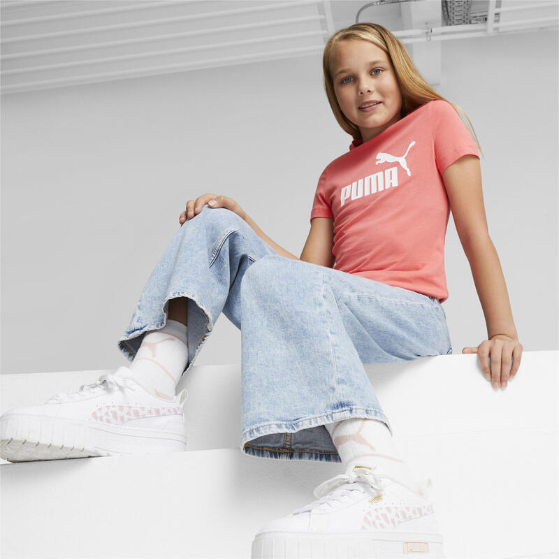 T-shirt Essentials Logo Enfant et Adolescent PUMA Electric Blush Pink