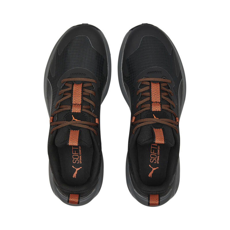 Scarpe da running Twitch Runner PUMA Black Chili Powder Orange