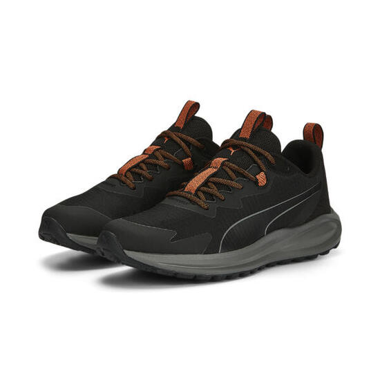 Zapatillas de running Twitch Runner PUMA Black Chili Powder Orange