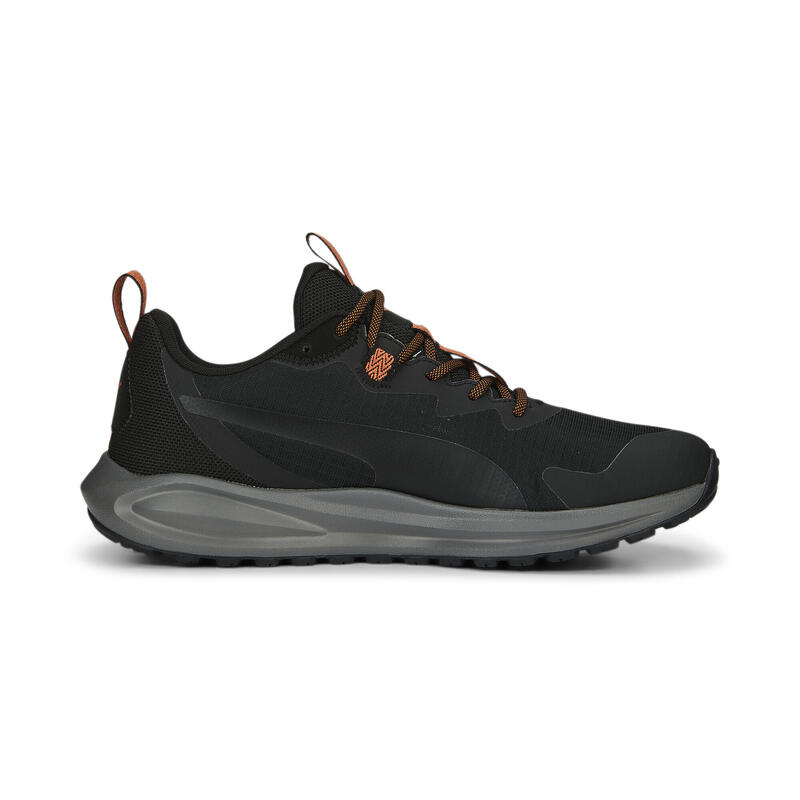 Scarpe da running Twitch Runner PUMA Black Chili Powder Orange