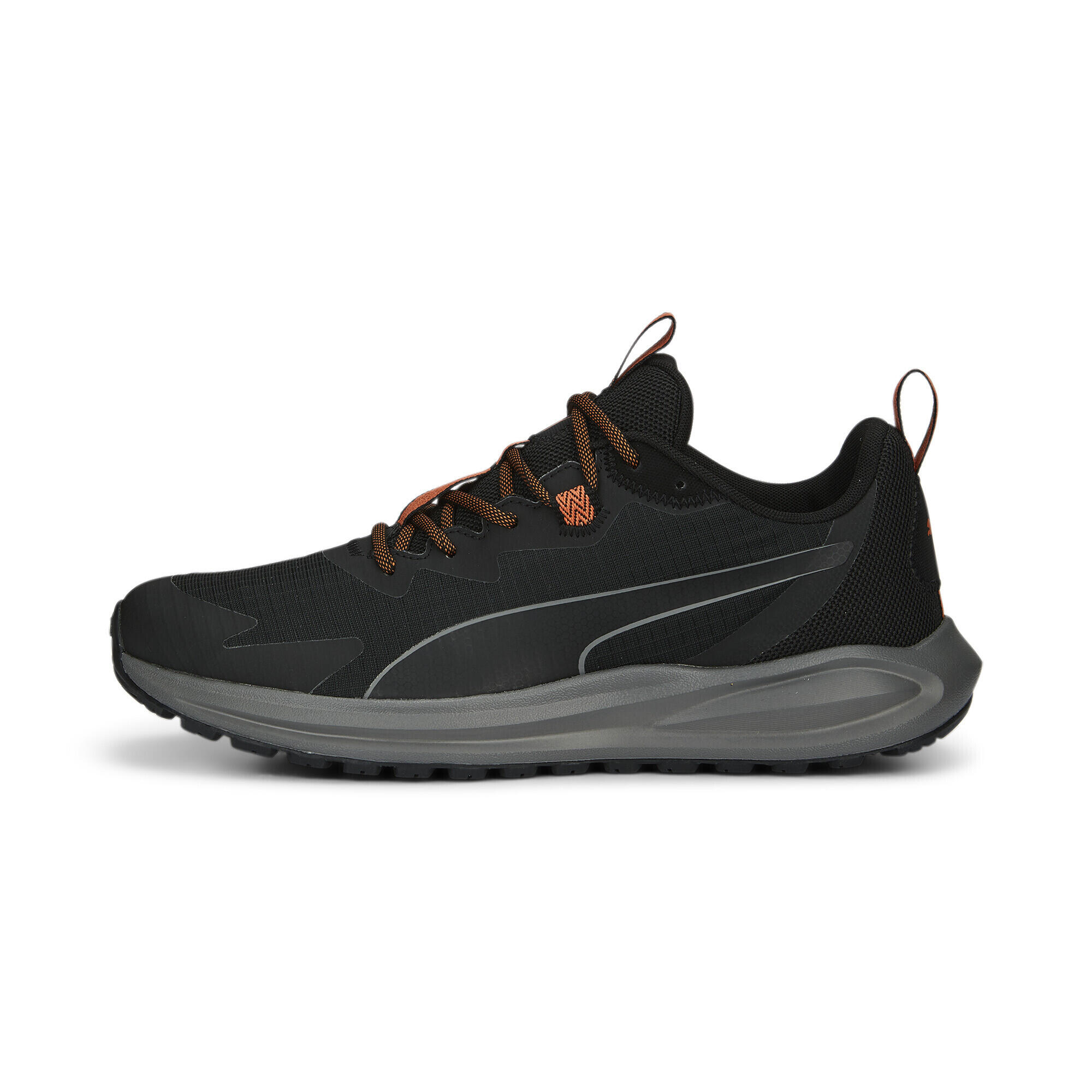 Zapatillas de running Twitch Runner PUMA Black Chili Powder Orange 3/6