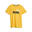 Camiseta Niño Essentials+ Two-Tone Logo PUMA Yellow Sizzle