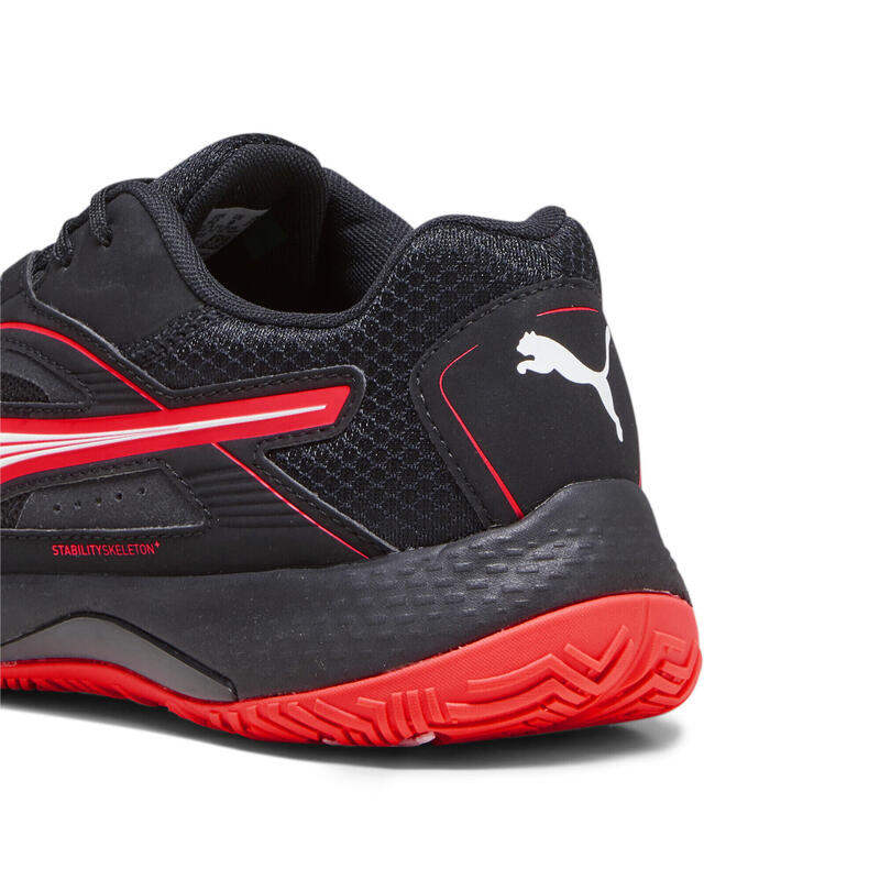 Solarstrike II indoorsportschoenen PUMA Black Fire Orchid White Red