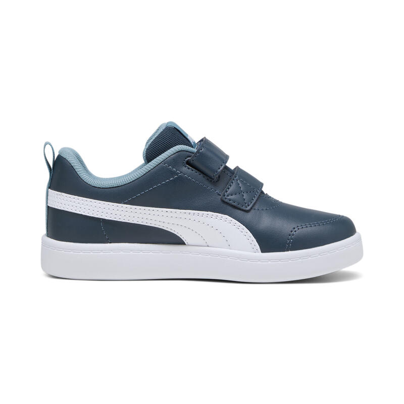 Baskets Courtflex V2 Enfant PUMA Dark Night White Blue