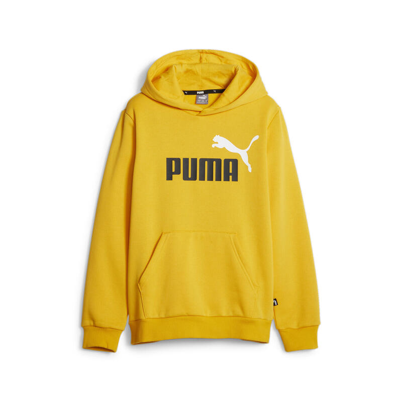 Sudadera Niño con capucha Essentials+ Two-Tone Big Logo PUMA Yellow Sizzle