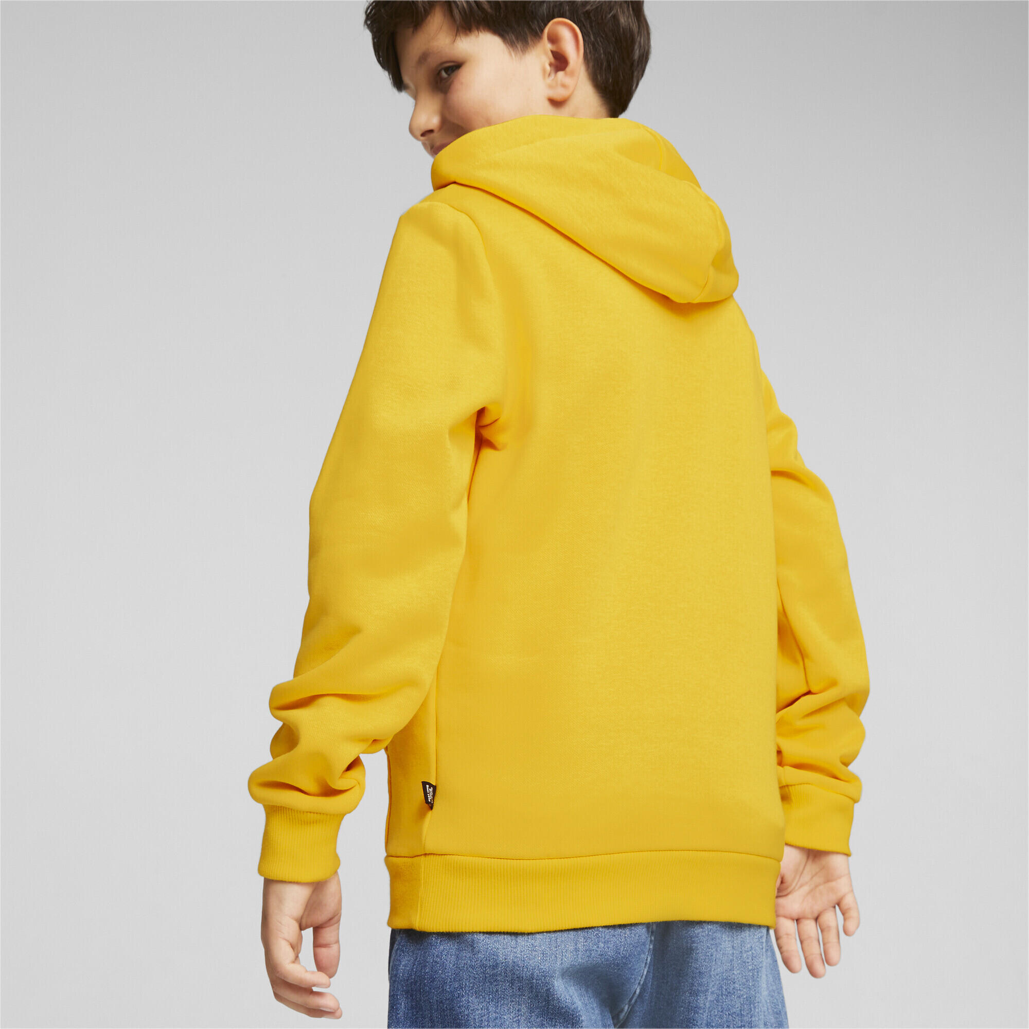 Felpa con cappuccio Essentials+ Two-Tone Big Logo bicolore da ragazzo PUMA 4/5