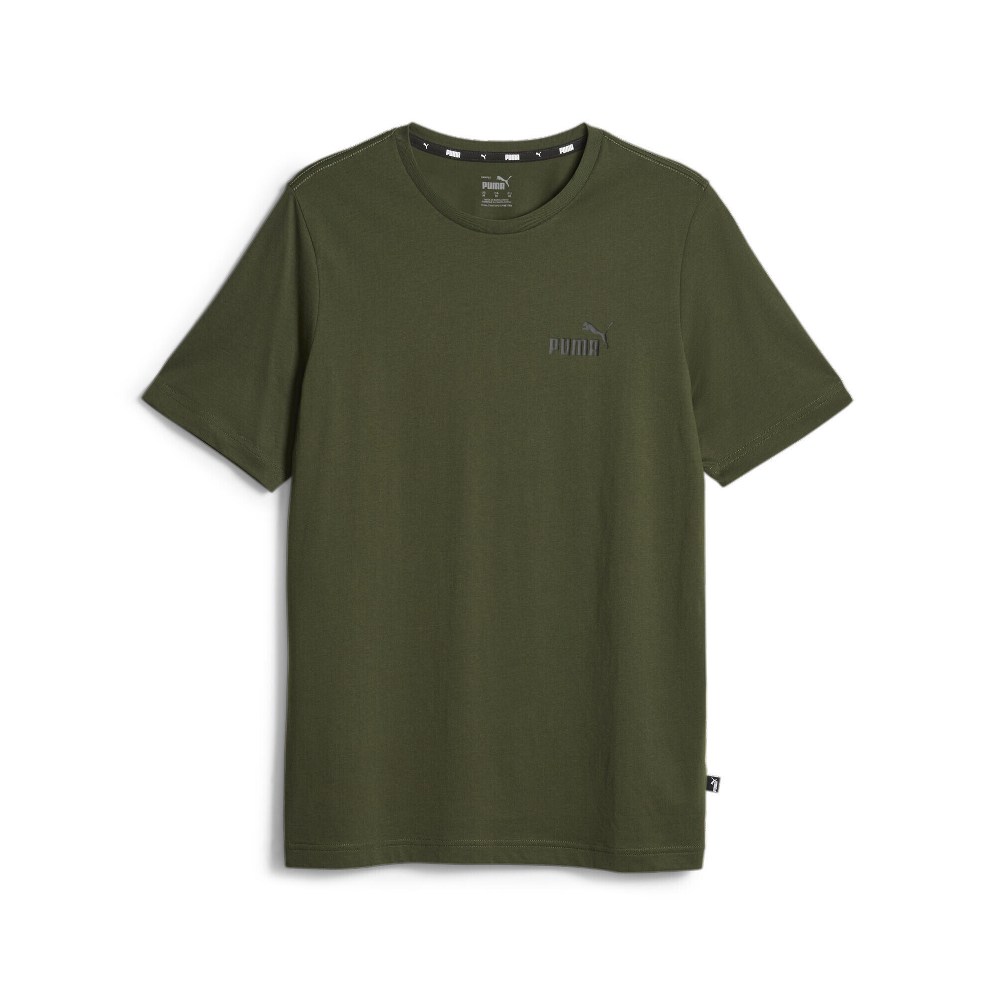 Puma - T-shirt Essentials Small Logo Homme Puma Myrtle Green - T-shirt Manches Courtes - Vert - 38 S - Decathlon