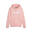 Essentials Logo FL hoodie voor dames PUMA Peach Smoothie Pink