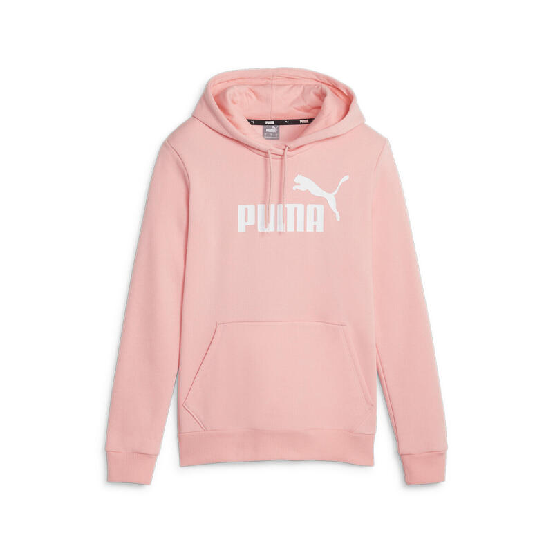 Essentials Logo FL hoodie Damen PUMA Peach Smoothie Pink