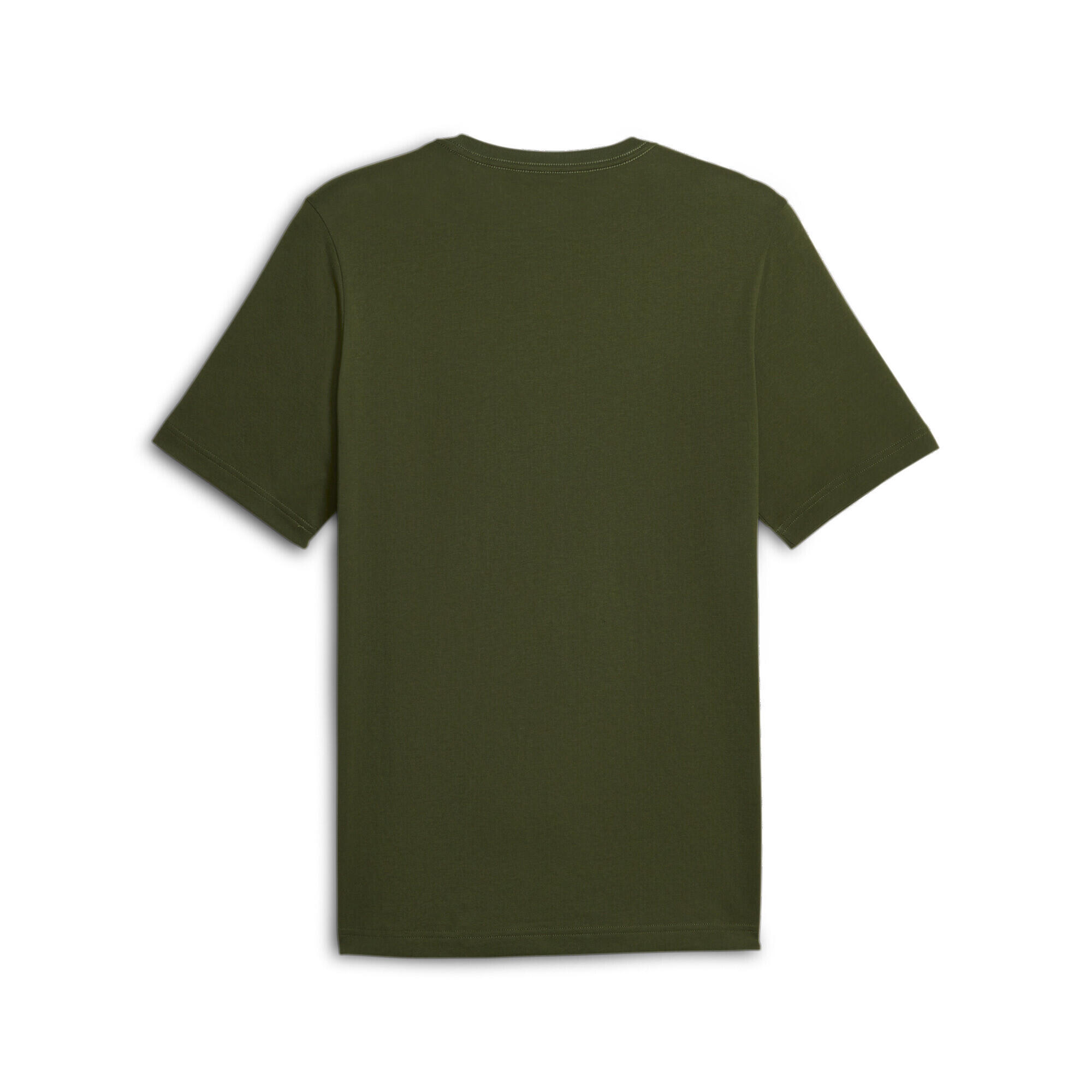 T-Shirt Homem Puma Essentials Verde 5/5