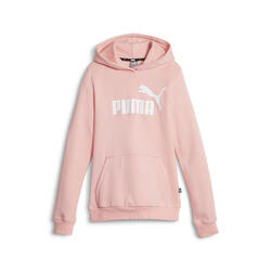 Essentials Logo hoodie voor jongeren PUMA Peach Smoothie Pink
