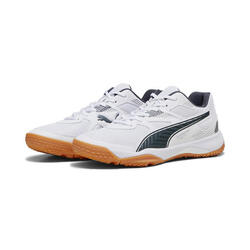 Solarflash II indoorsportschoenen PUMA White Shadow Gray Gum Beige