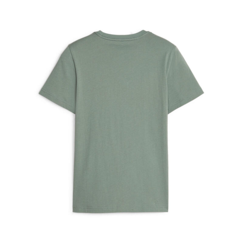 Tricou copii Puma Essentials Logo, Verde