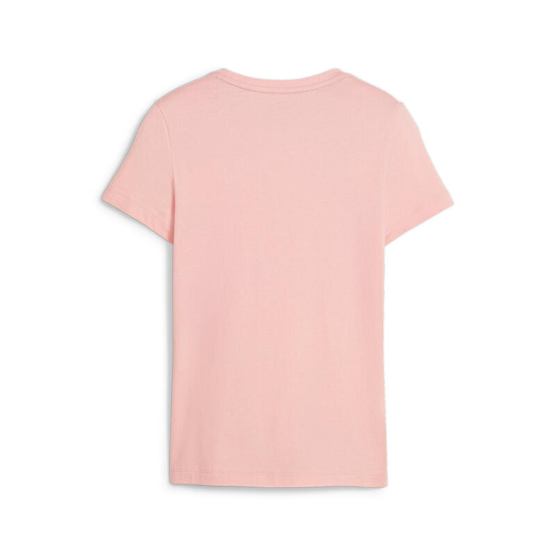 T-shirt con logo Essentials Youth PUMA Peach Smoothie Pink