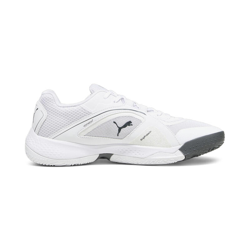 Chaussures de sport en salle Solarstrike II PUMA White Shadow Gray