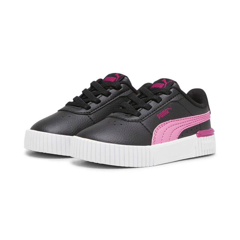 Baskets Carina 2.0 AC Bébé PUMA Black Strawberry Burst Pinktastic White Pink