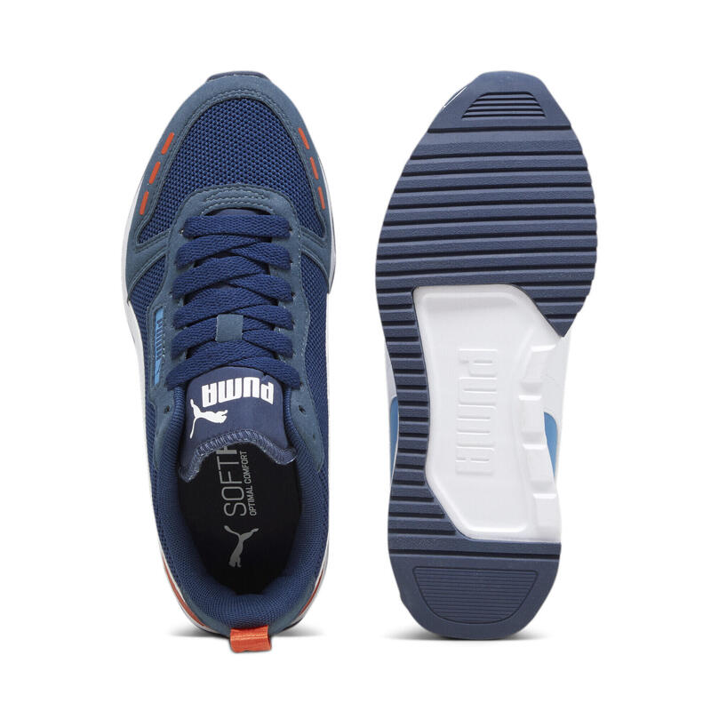 R78 Sneakers Jugendliche PUMA Persian Blue White Inky Regal