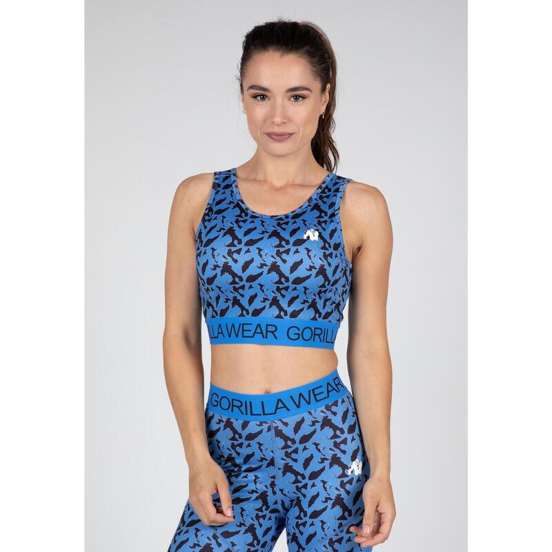 Osseo Crop Top - Azul