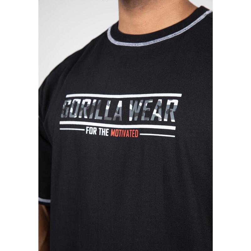 Saginaw - Oversize T-Shirt - Noir