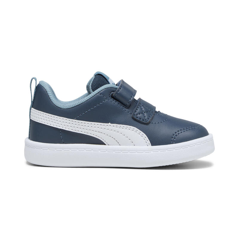 Courtflex V2 sportschoenen voor baby’s PUMA Dark Night White Blue