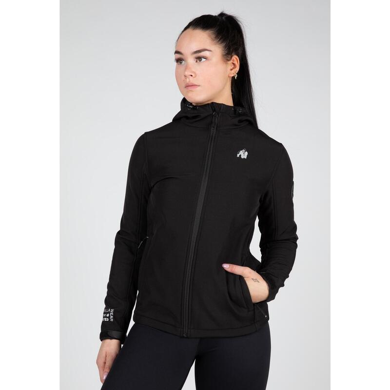 Mina Softshell Jacket - Black