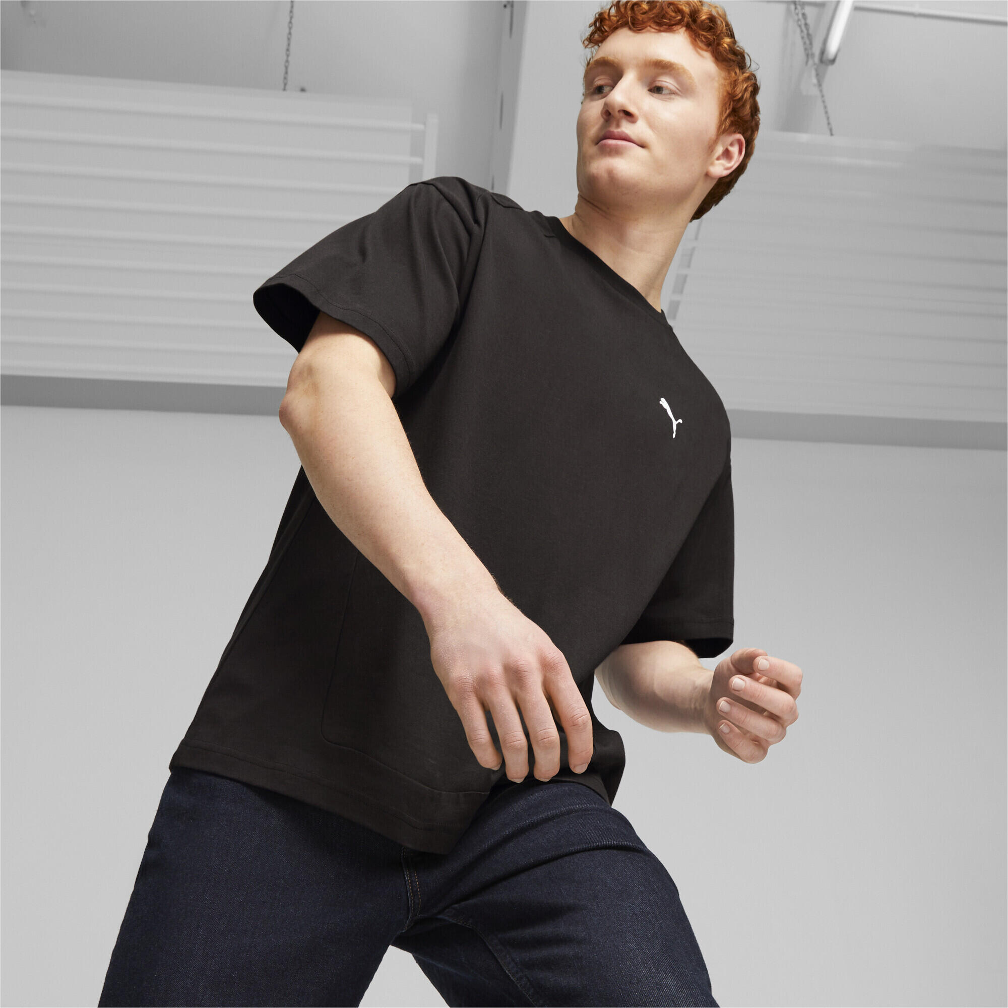 T-shirt RAD/CAL da uomo PUMA Black 2/6