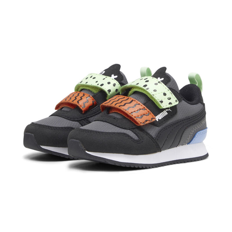 Zapatillas PUMA R78 Mix Match Niños pequeños PUMA Cool Dark Gray Black White