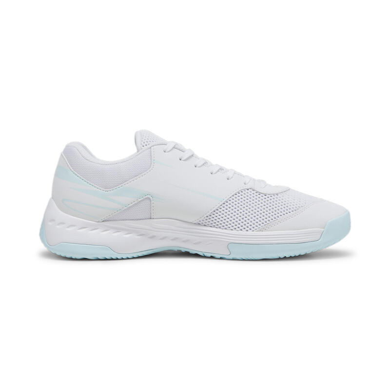 Chaussures de sport en salle Varion II PUMA White Light Aqua Blue