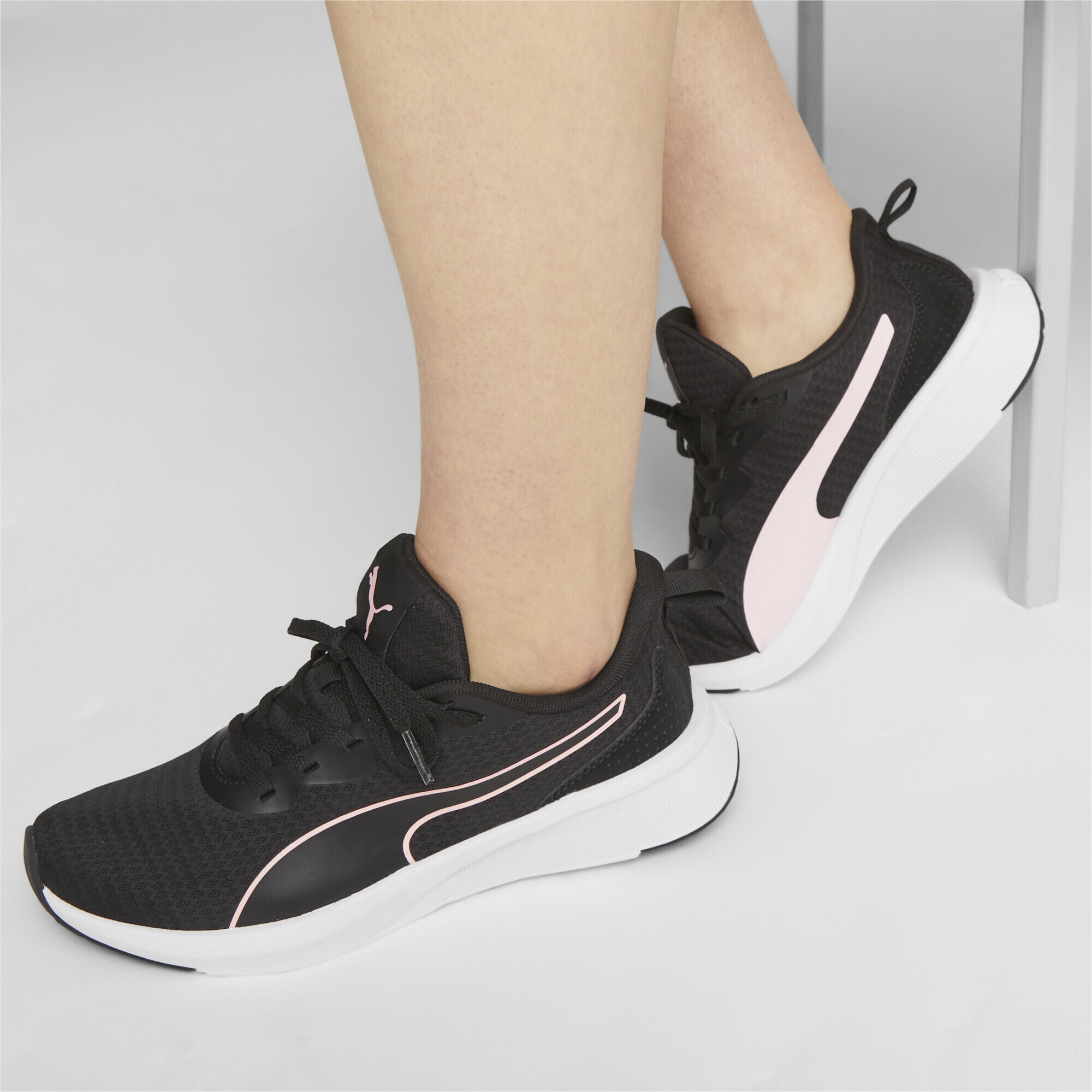 Scarpe da running Flyer Lite PUMA Black Koral Ice Pink 3/7