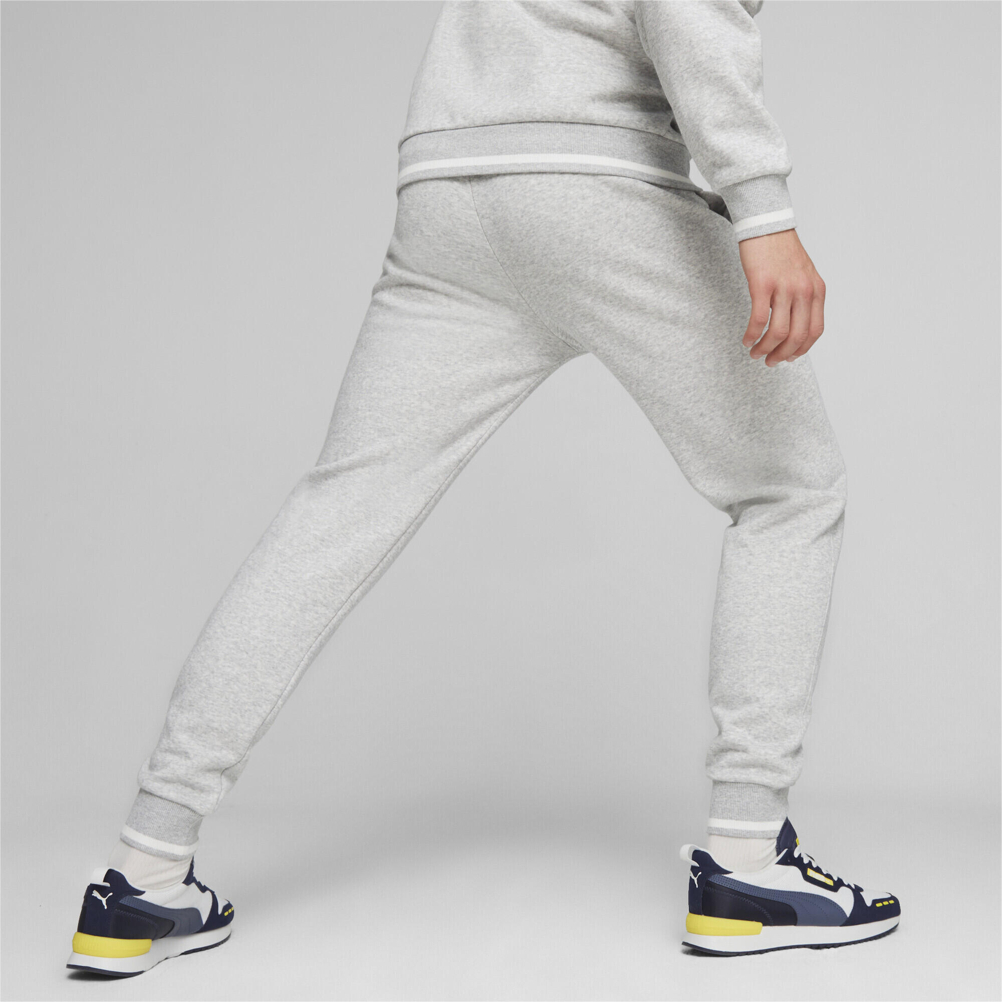 Pantalones de chándal PUMA SQUAD Hombre PUMA Light Gray Heather 5/6