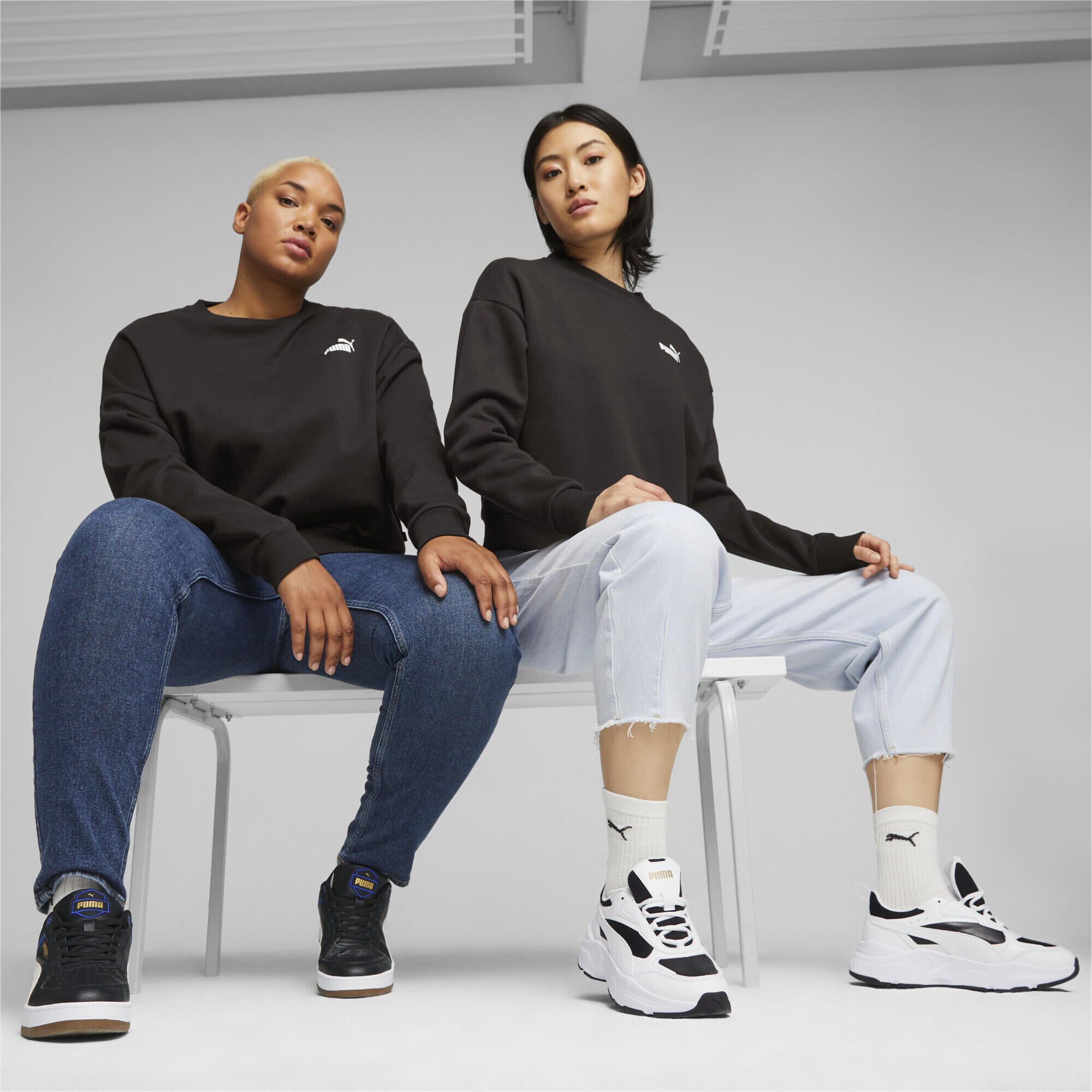 Sudadera ESS+ Mujer PUMA Black 2/7