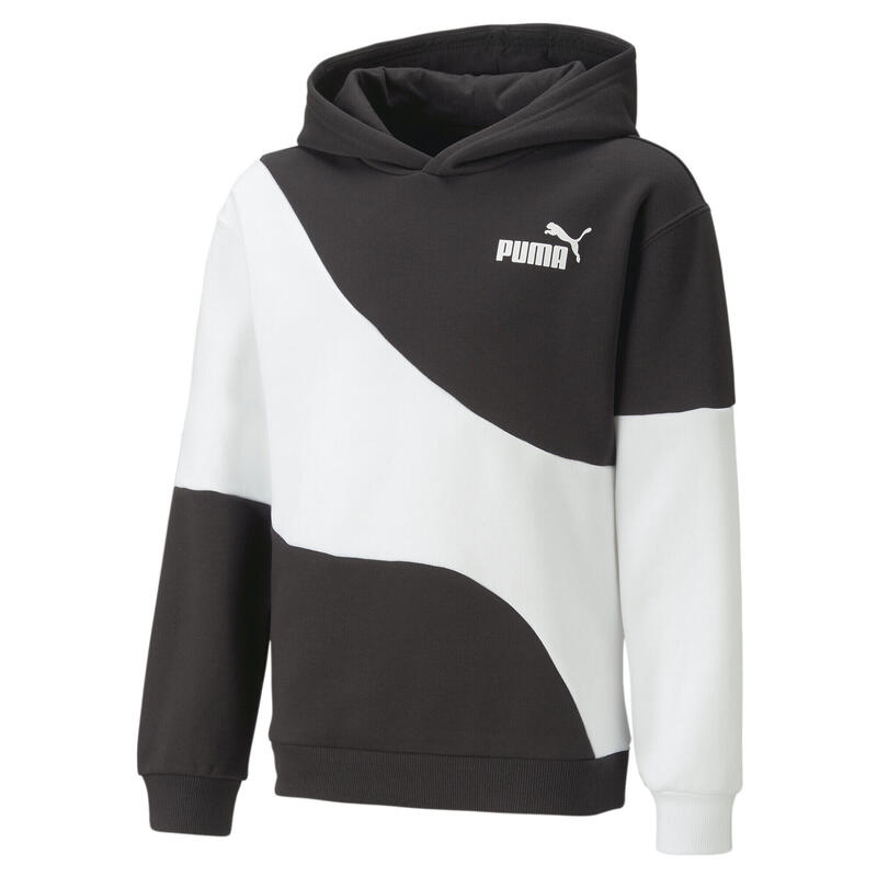 POWER CAT hoodie voor jongeren PUMA Black