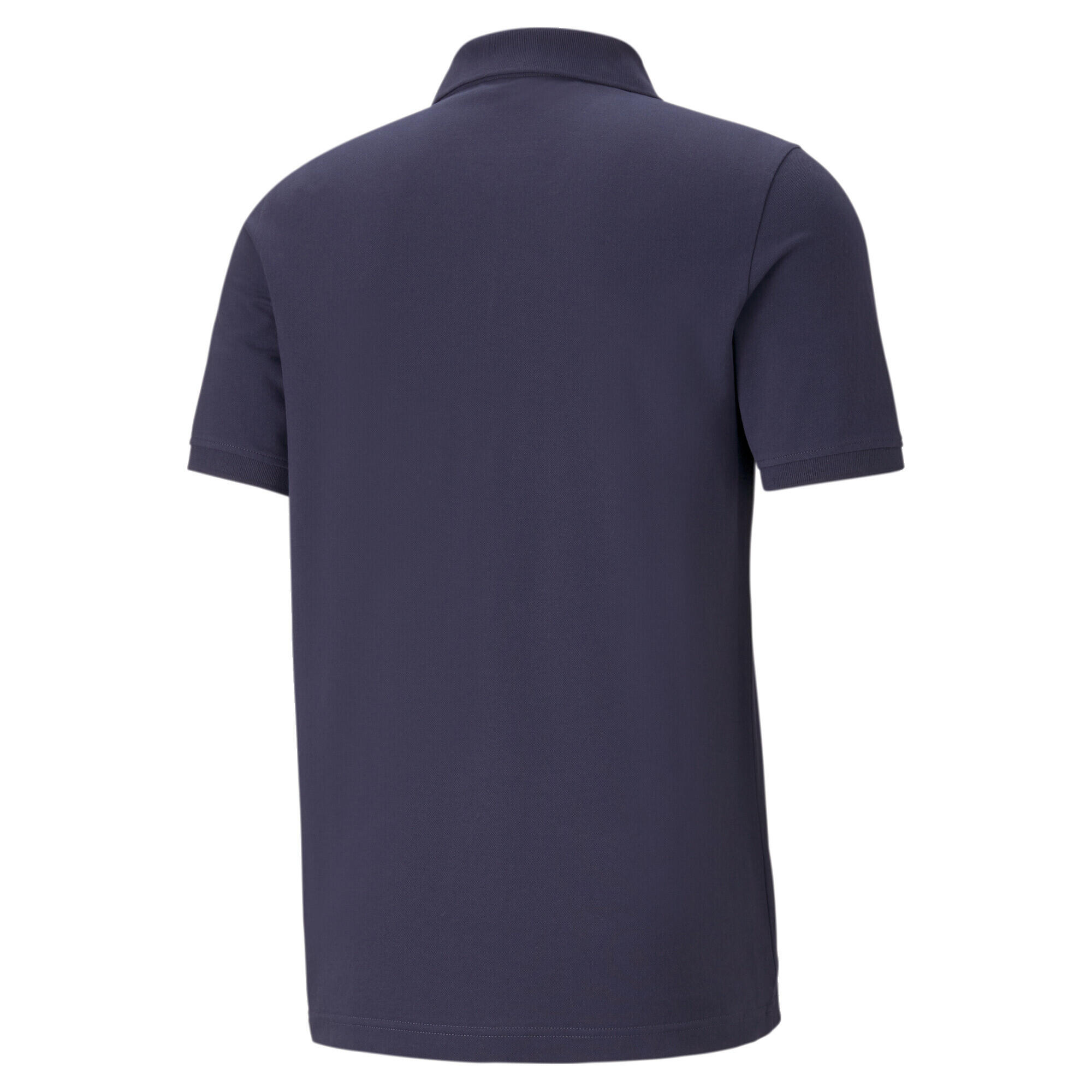 Essentials Pique Poloshirt Herren PUMA Peacoat Cat Blue 2/2