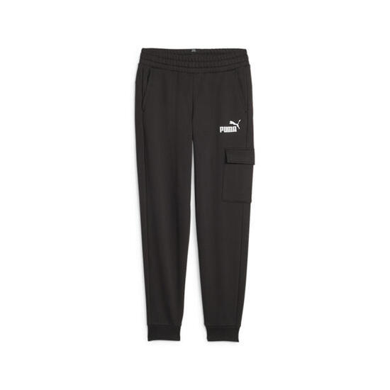 Pantaloni cargo Essentials da ragazzo PUMA Black