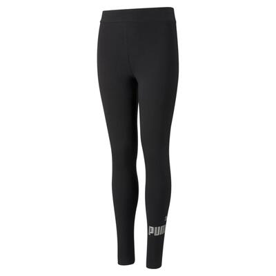 Essentials+ legging met logo voor jongeren puma black