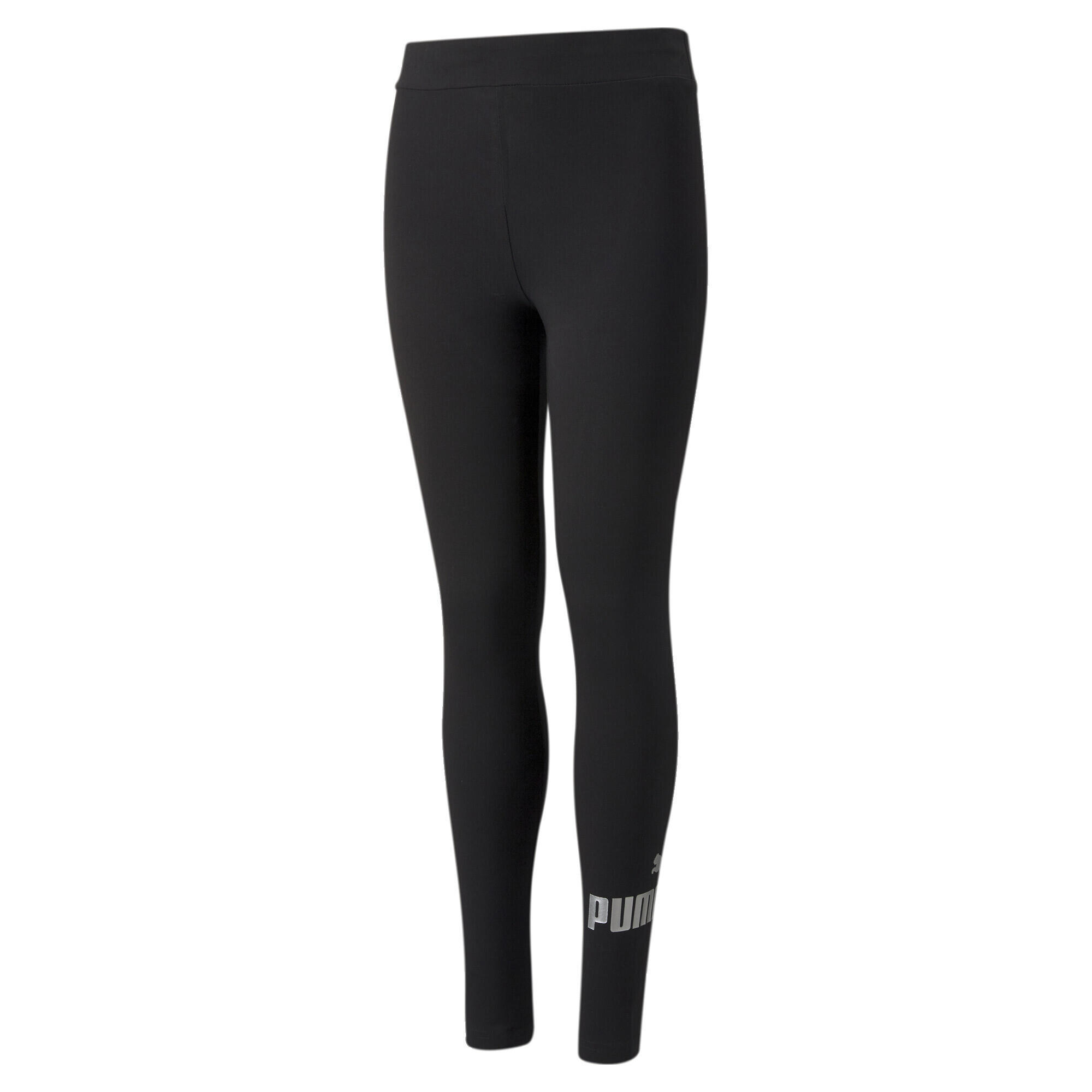 Puma - Legging Essentials+ À Logo Enfant Et Adolescent Puma Black - Collant De Running - Gris|noir - 10 À 12 Ans - Decathlon