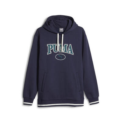 Felpa con cappuccio PUMA SQUAD da uomo PUMA For All Time Red