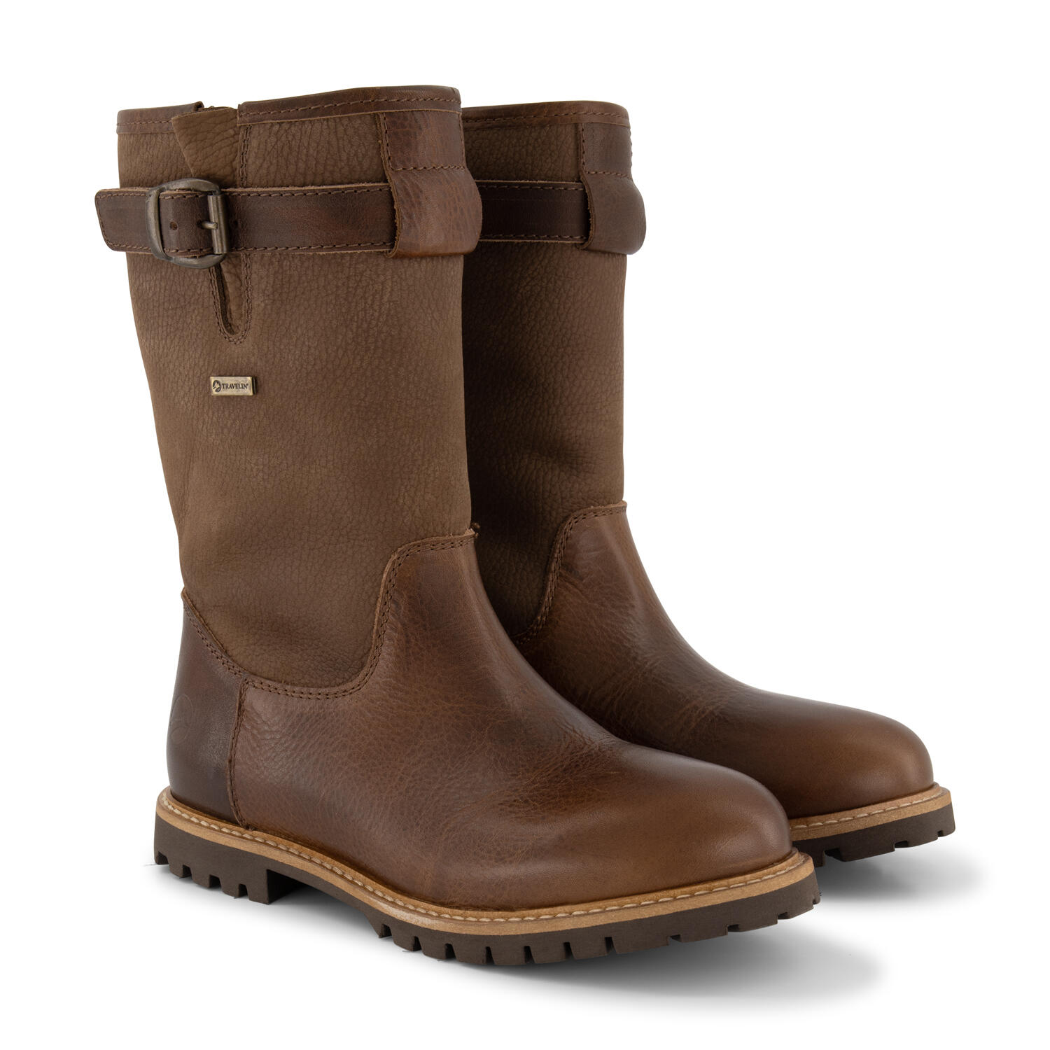 TRAVELIN' Travelin' Finland Lady Dark Brown Pull on boot