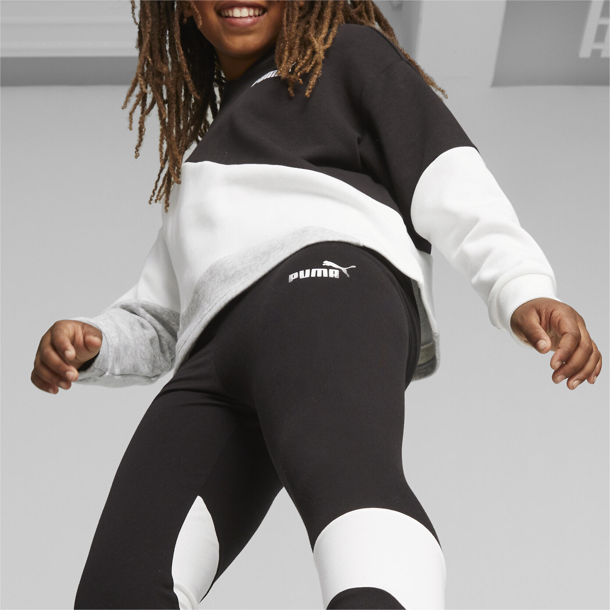 Leggings für Mädchen Puma Power Cat 5/6